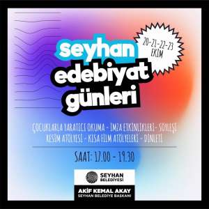 Seyhan Edebiyat Günleri Başlıyor