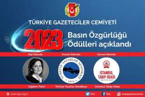 TGC 2023 Basın Özgürlüğü Ödülleri