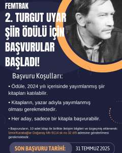 2. Turgut Uyar Şiir Ödülü