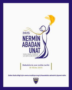 2025 Yılı Nermin Abadan Unat Toplumsal Cinsiyet Çalışmaları Ödülü 
